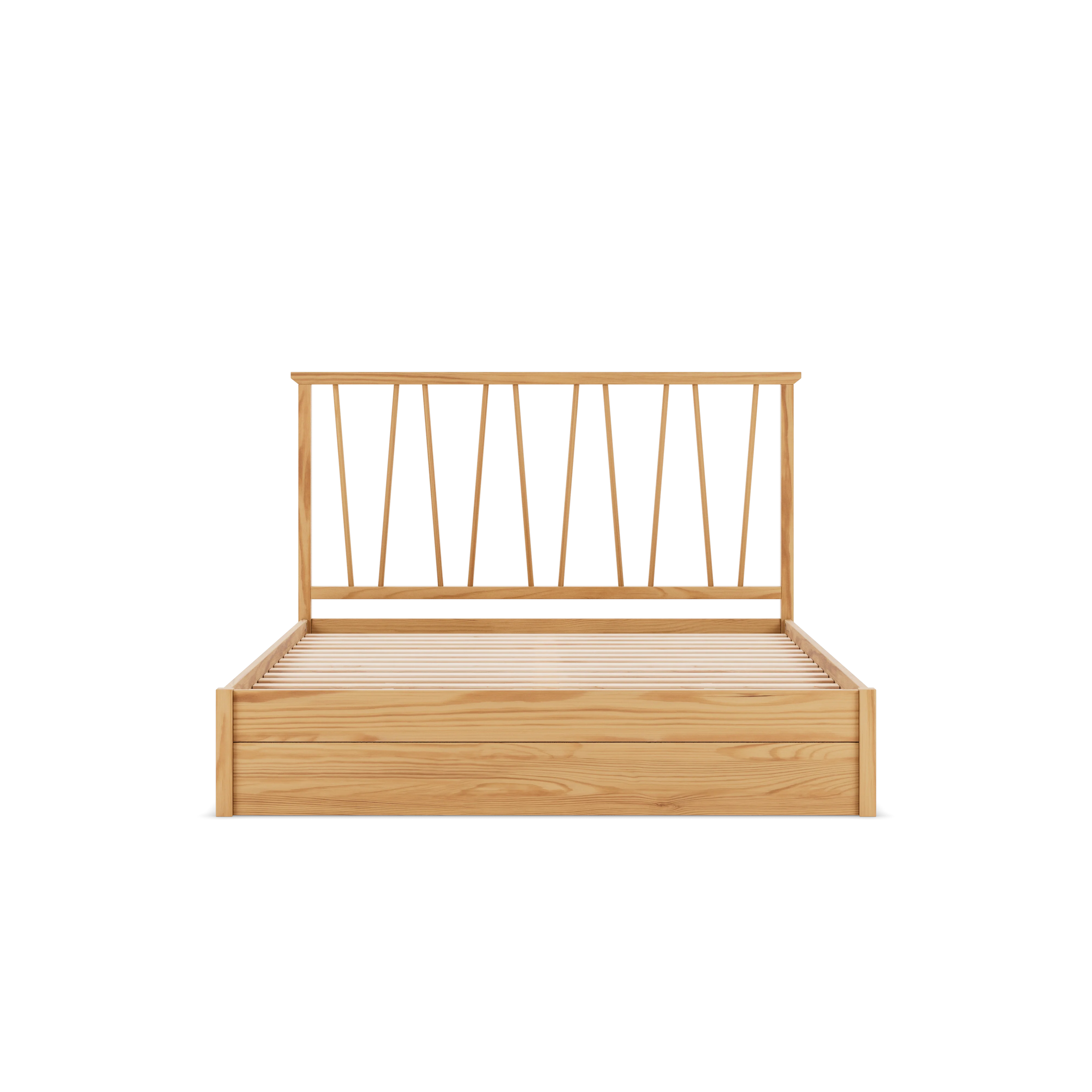 Bett aus Kiefernholz mit Schubladen Léni