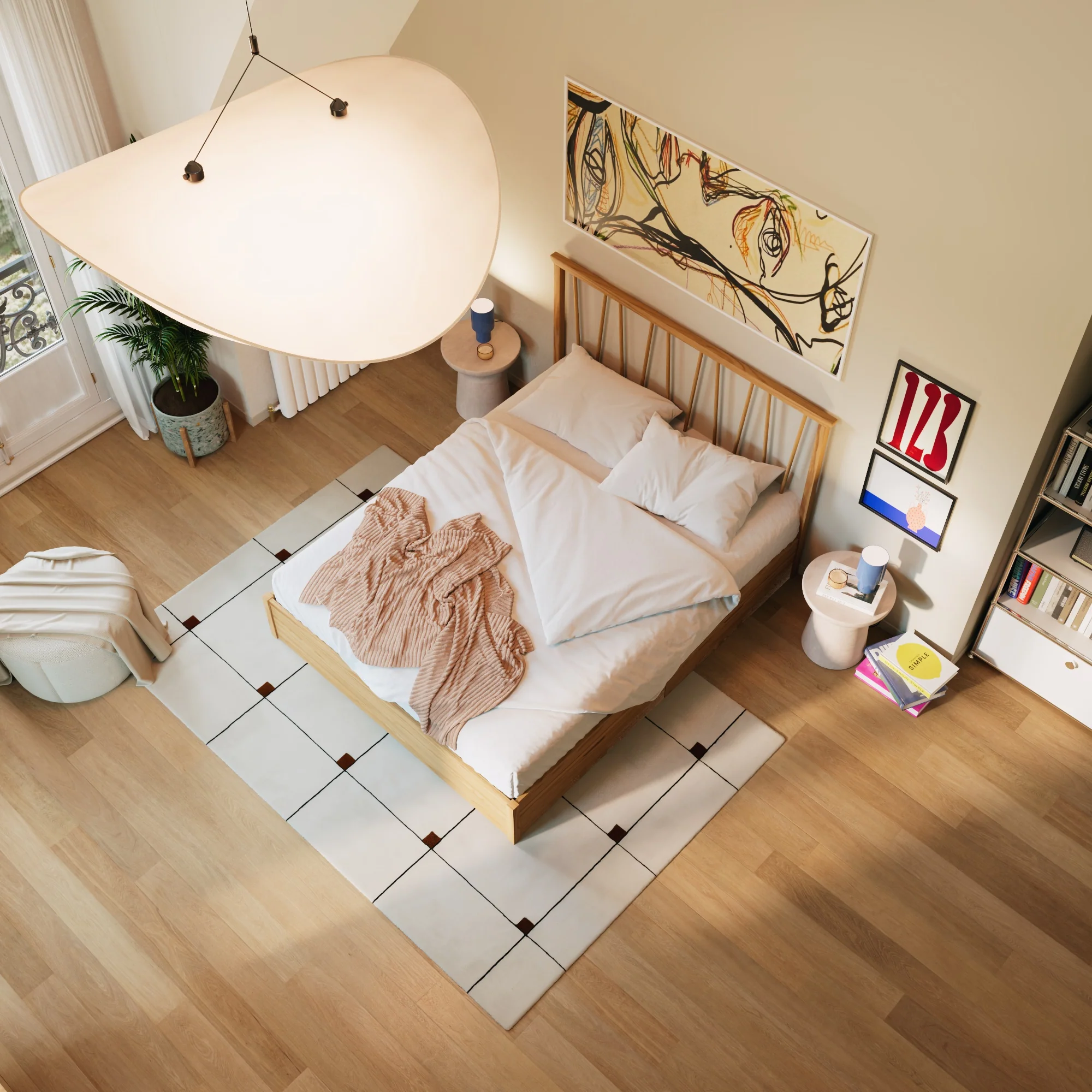 Bett aus Kiefernholz mit Schubladen Léni - Image 13