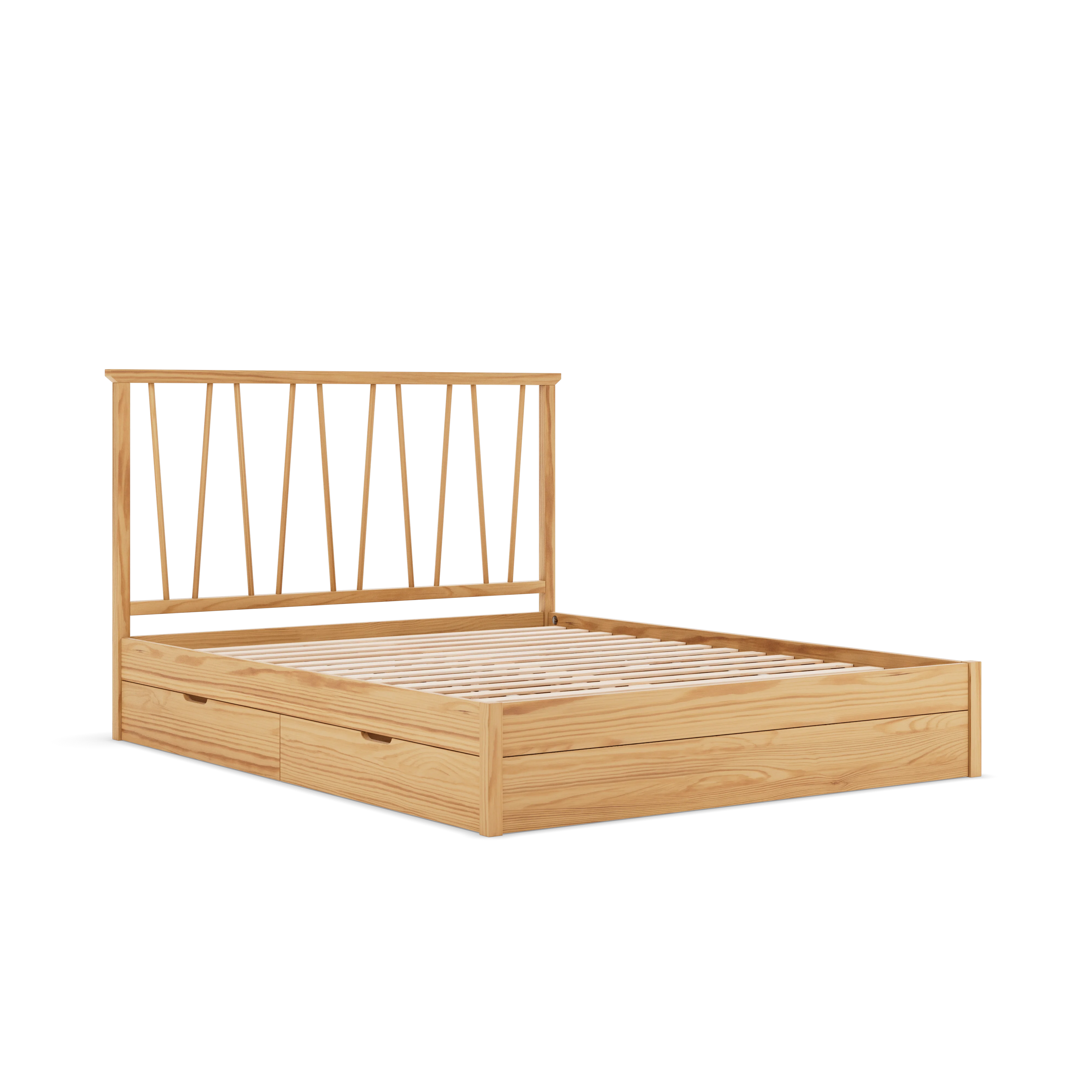 Bett aus Kiefernholz mit Schubladen Léni - Image 2