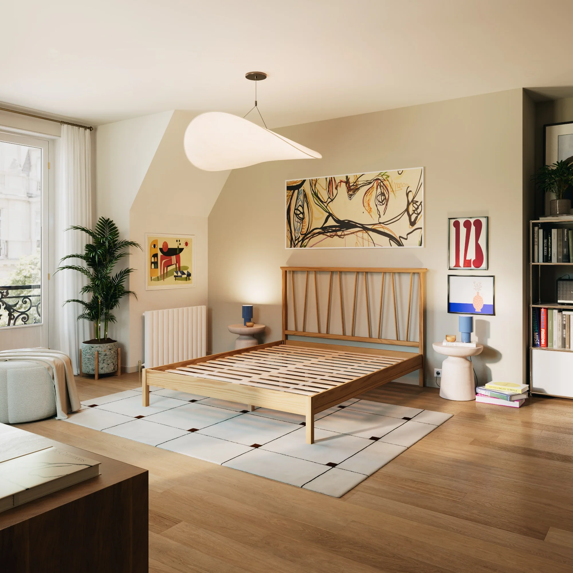 Bett aus Kiefernholz mit Schubladen Léni - Image 21