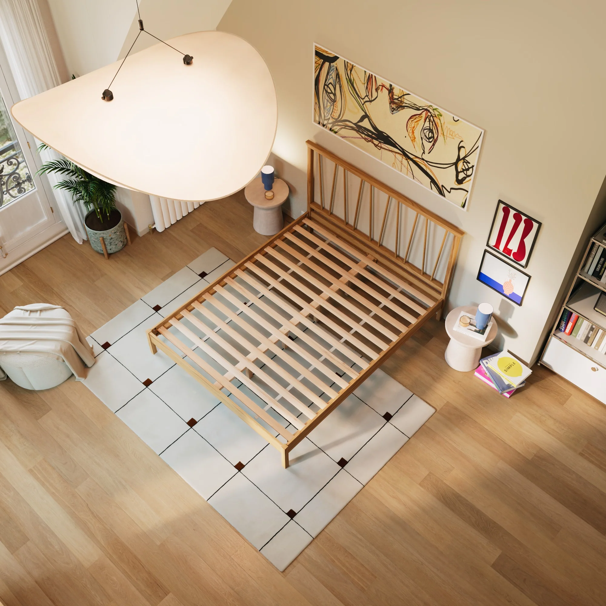 Bett aus Kiefernholz mit Schubladen Léni - Image 24