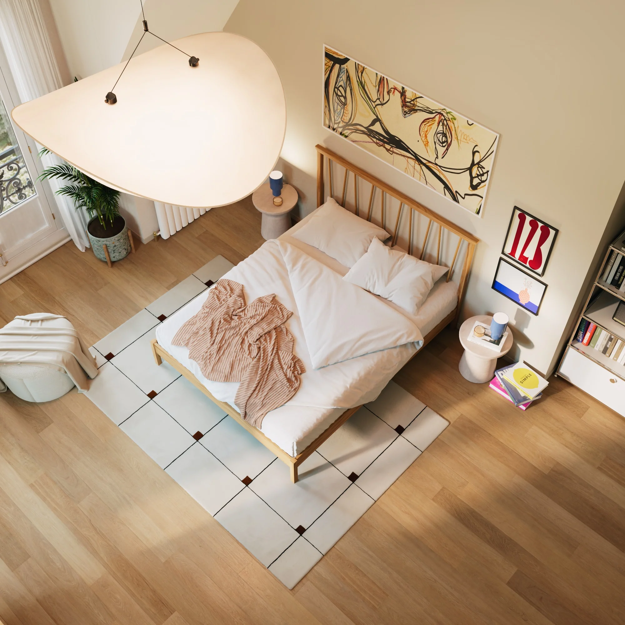 Bett aus Kiefernholz mit Schubladen Léni - Image 25