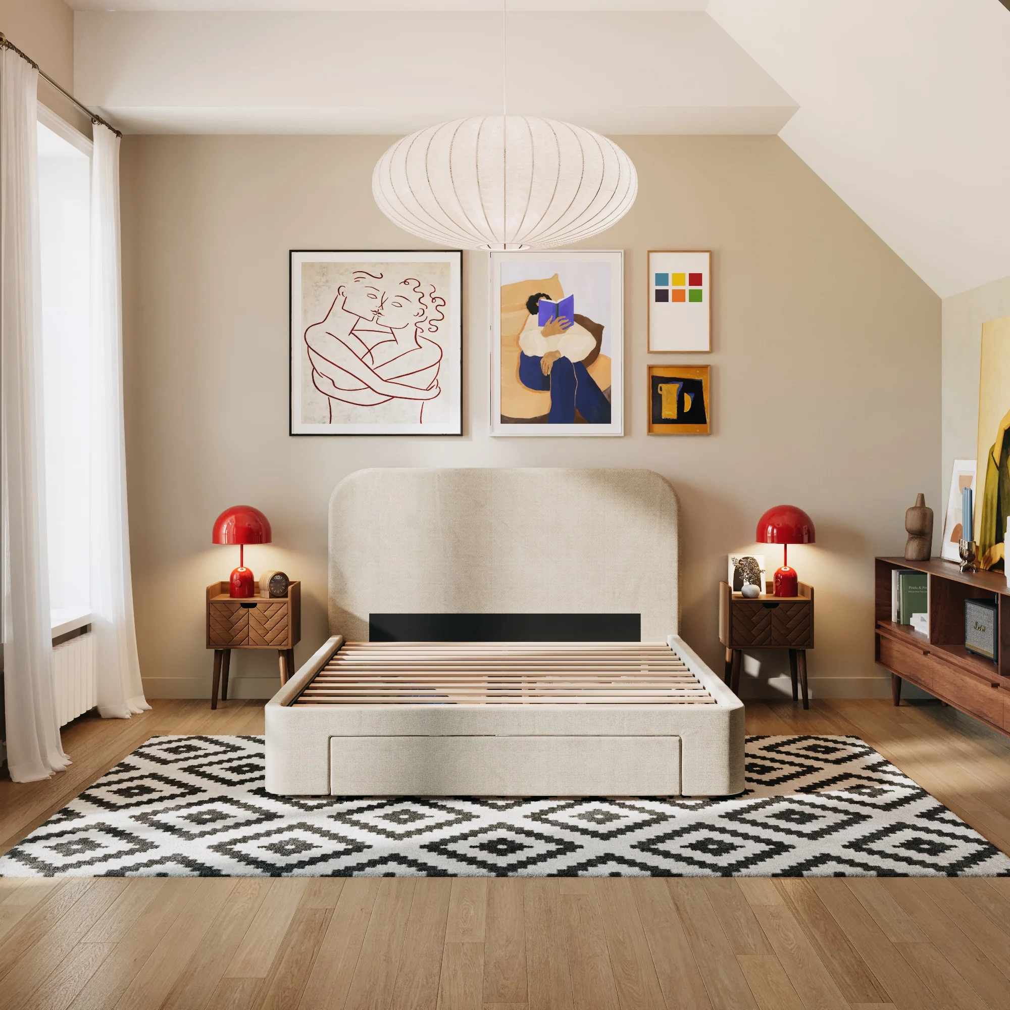 Bett mit Schubladen Nova - Image 5