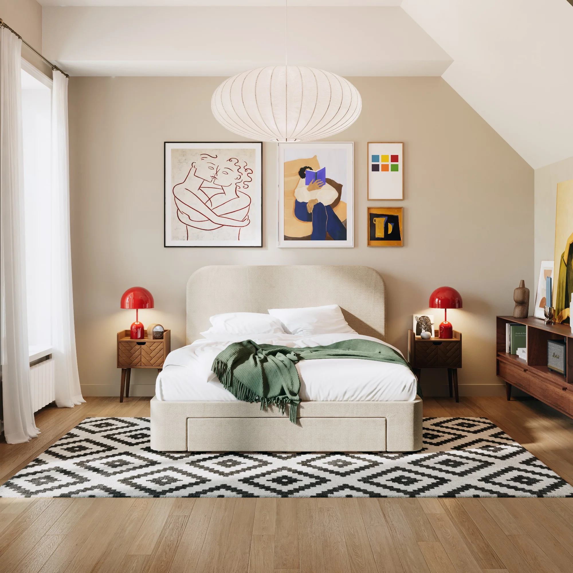 Bett mit Schubladen Nova - Image 7