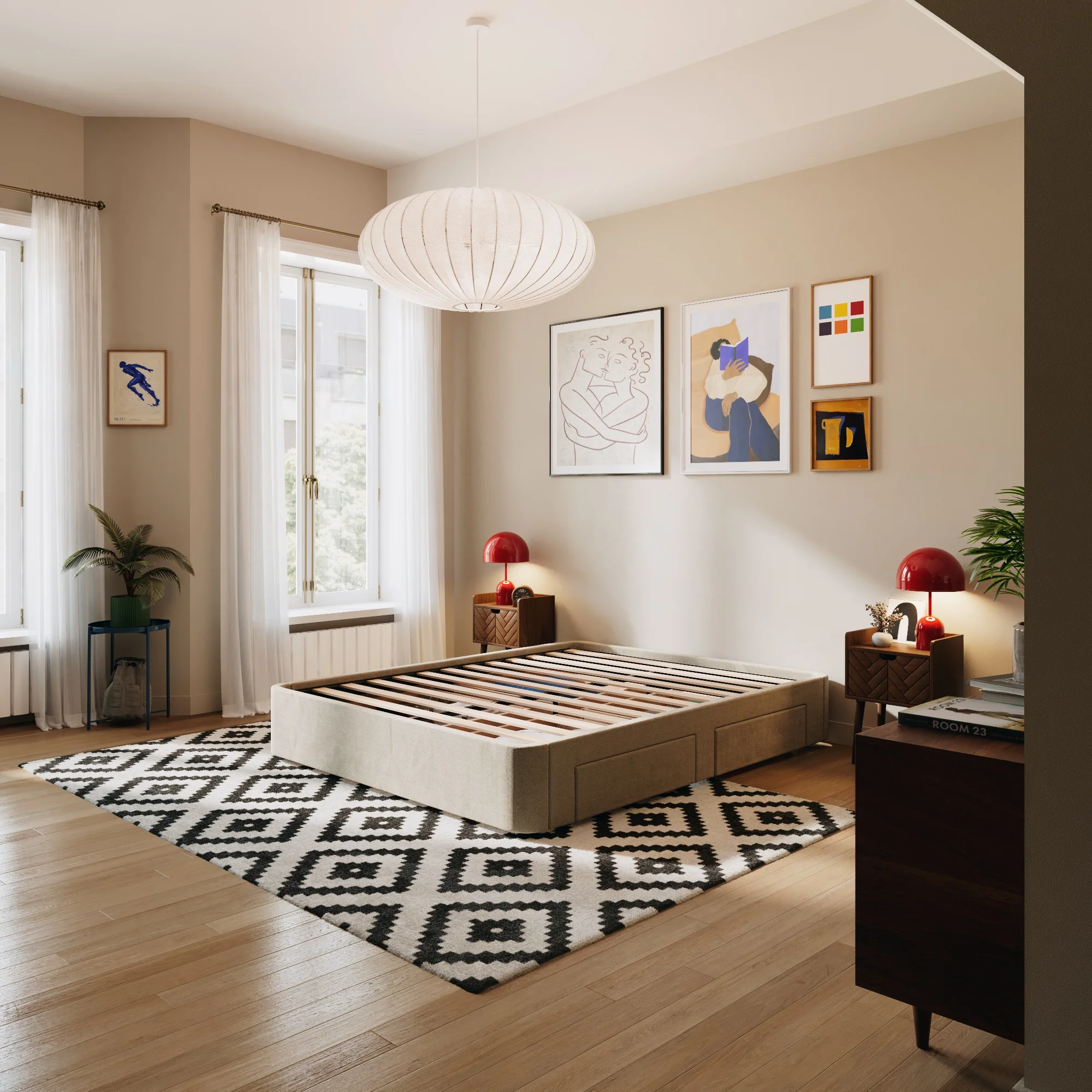 Boxspring mit Schubladen Nova - Image 16