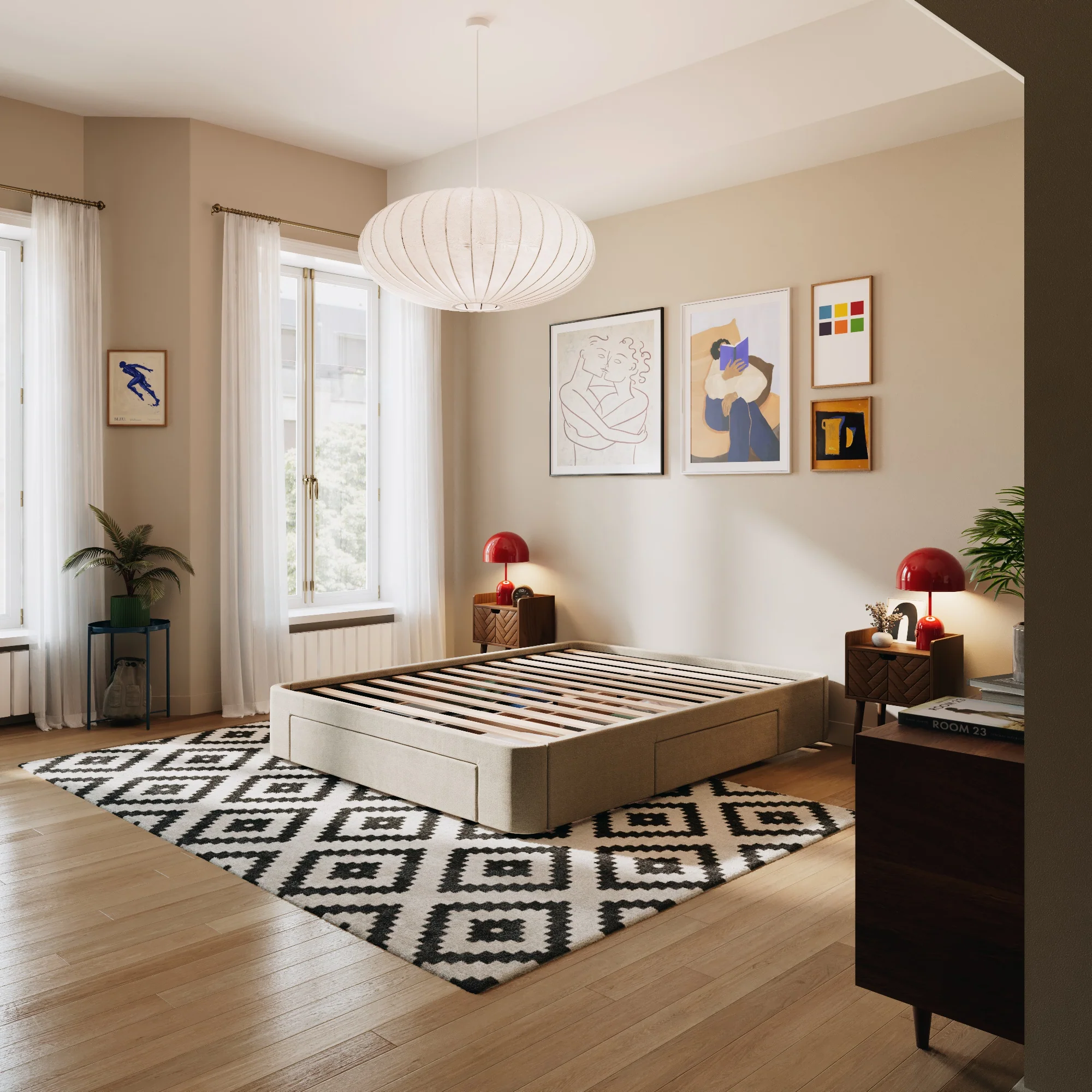 Boxspring mit Schubladen Nova - Image 2