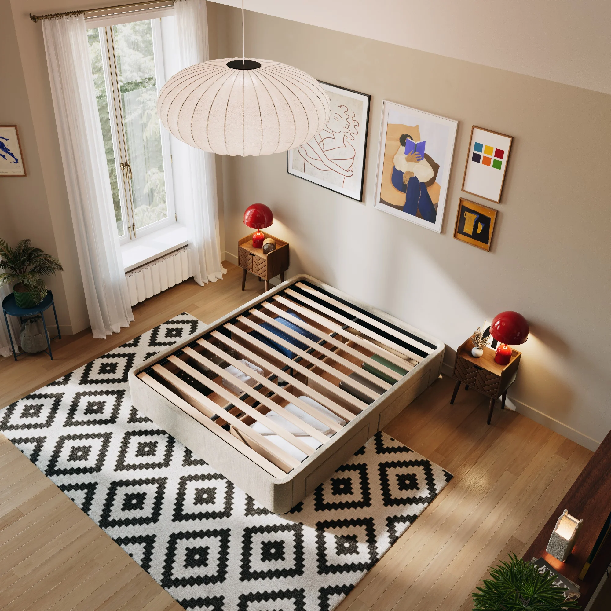 Boxspring mit Schubladen Nova - Image 22