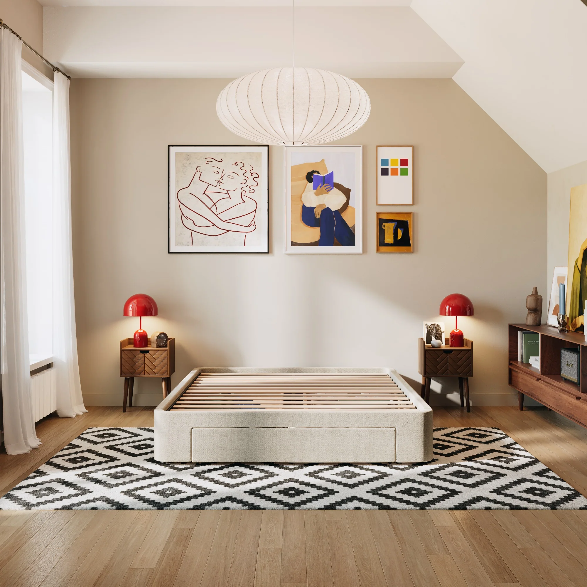 Boxspring mit Schubladen Nova - Image 5