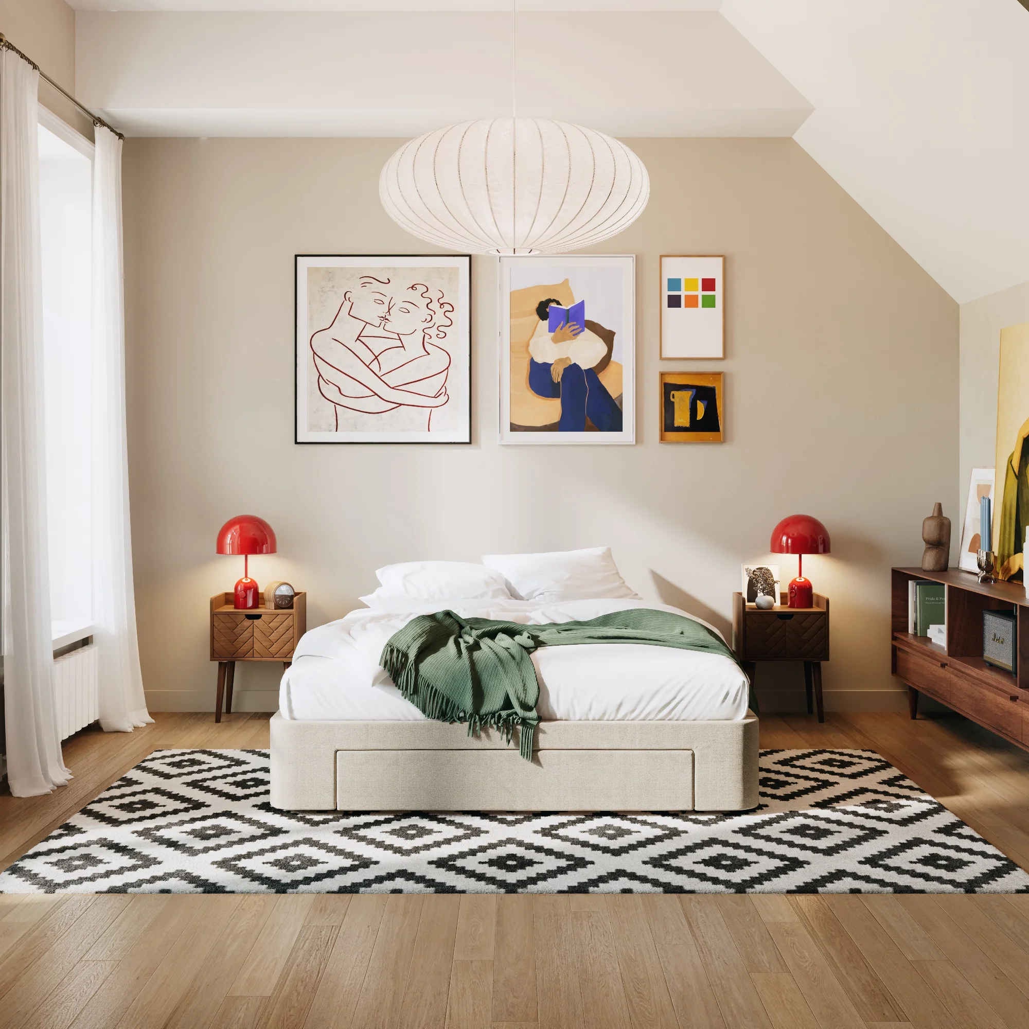 Boxspring mit Schubladen Nova - Image 7